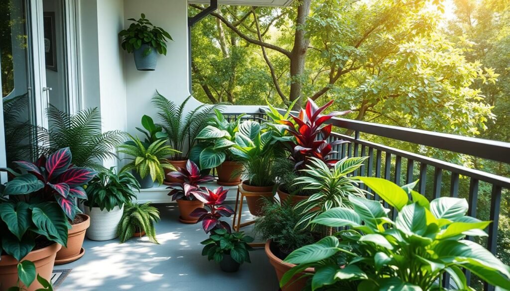 Schattenpflanzen für den Balkon