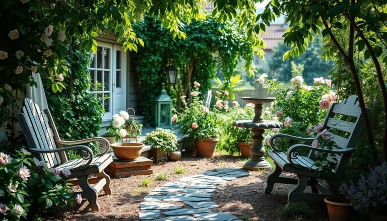 vintage garten ideen