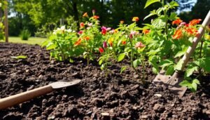 Bodenvorbereitung für kirschtomate pflanze