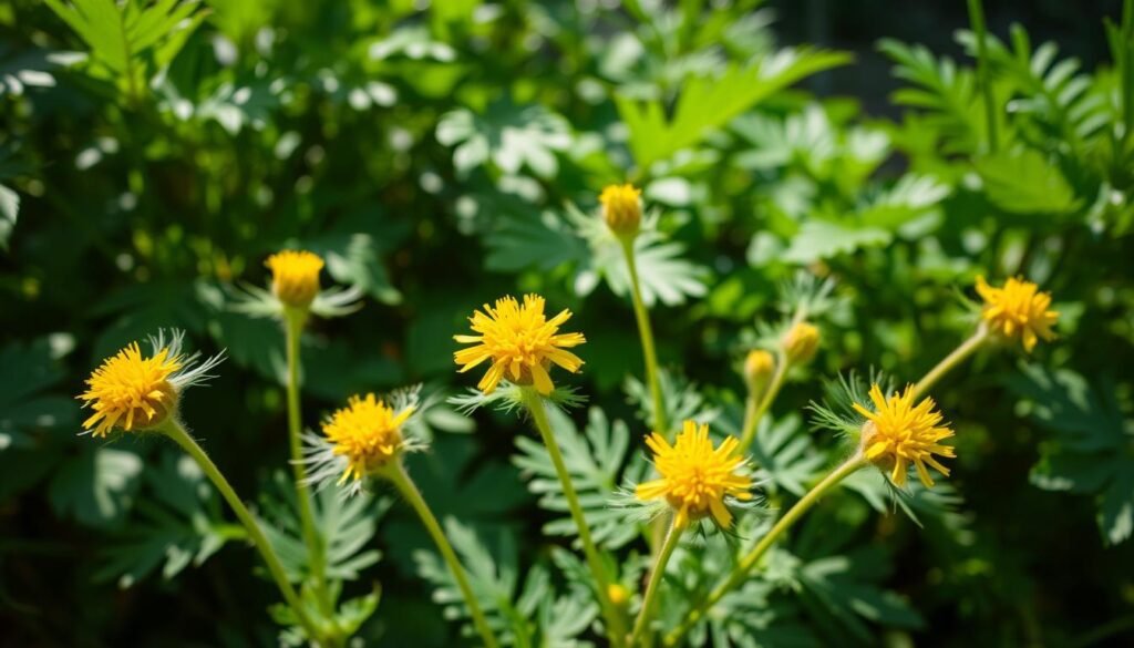 currykraut blüte