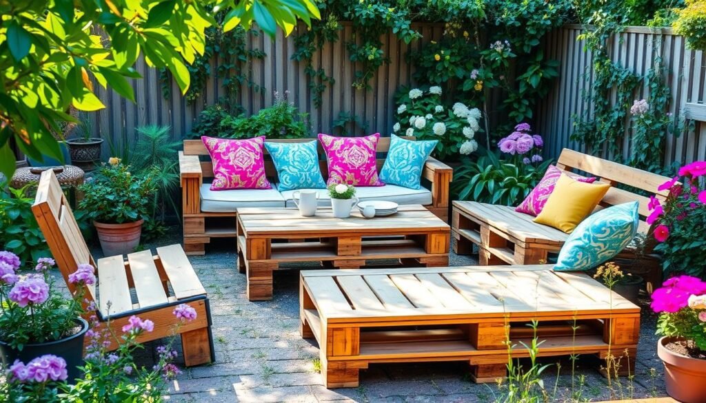 palettenmöbel garten diy