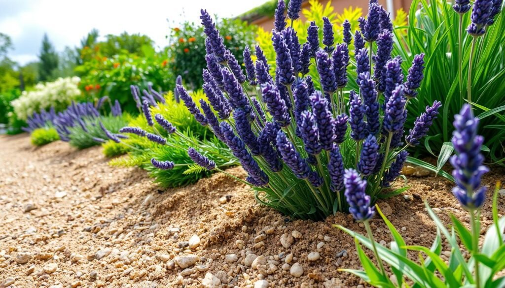 Boden für Lavendel