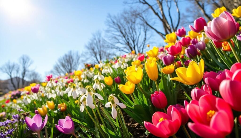 Frühblüher im Garten