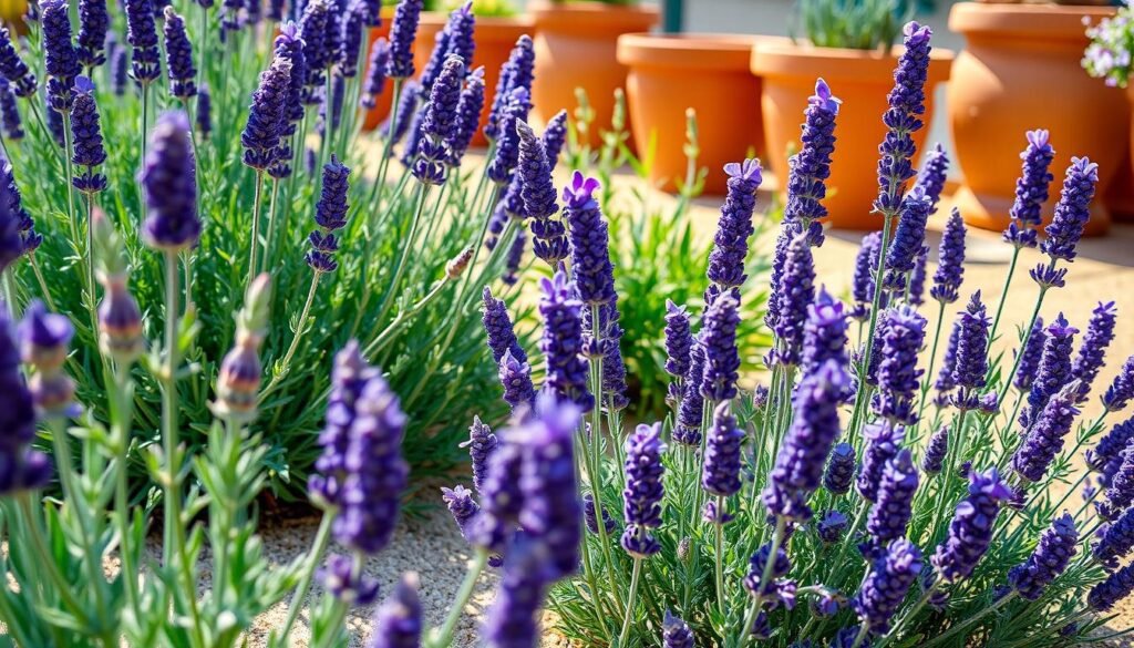 Lavendel einpflanzen mit mediterranen Begleitpflanzen