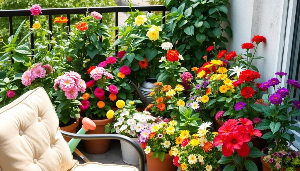 Pflegeleichte Blumen Balkon Wartung