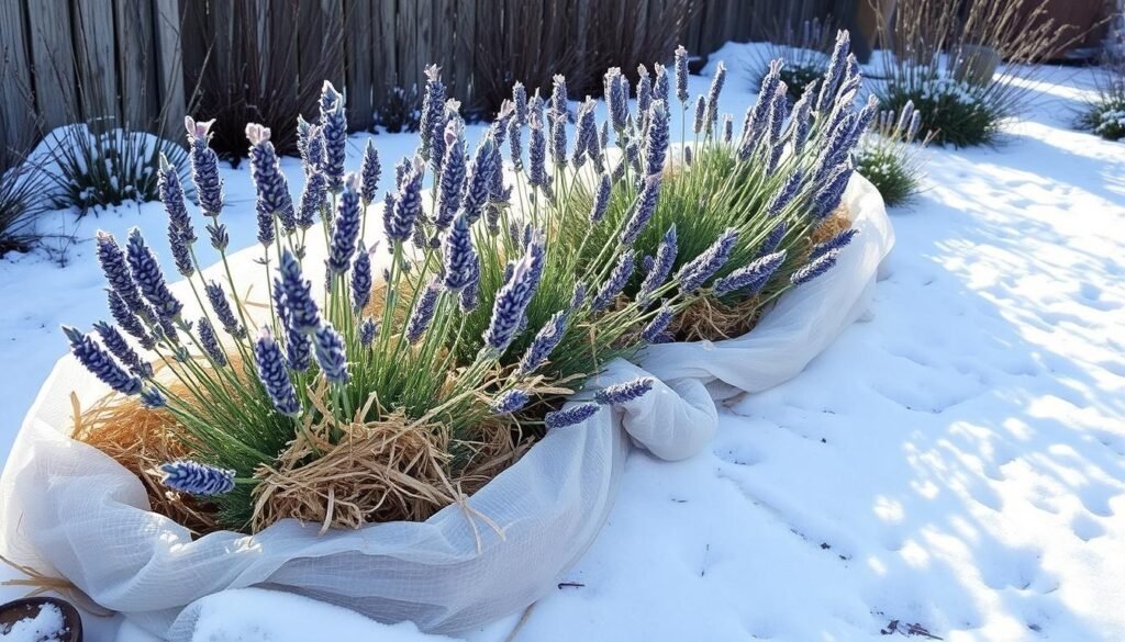 Winterschutz für Lavendel