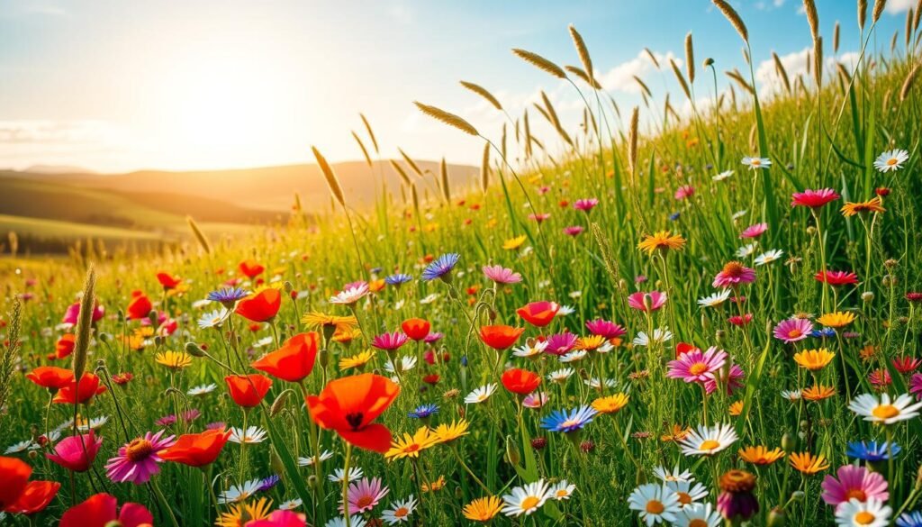 Artenvielfalt in der Blumenwiese