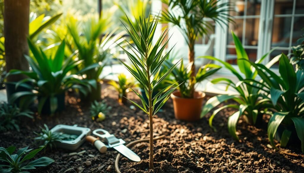 Drachenbaum Pflanzung