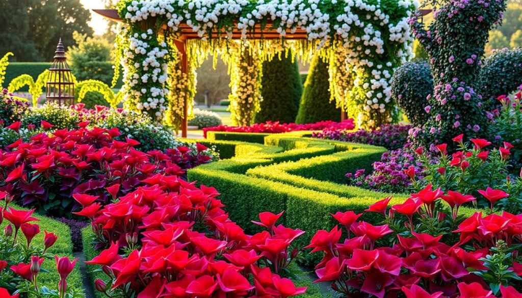 Farben und Formen im Garten