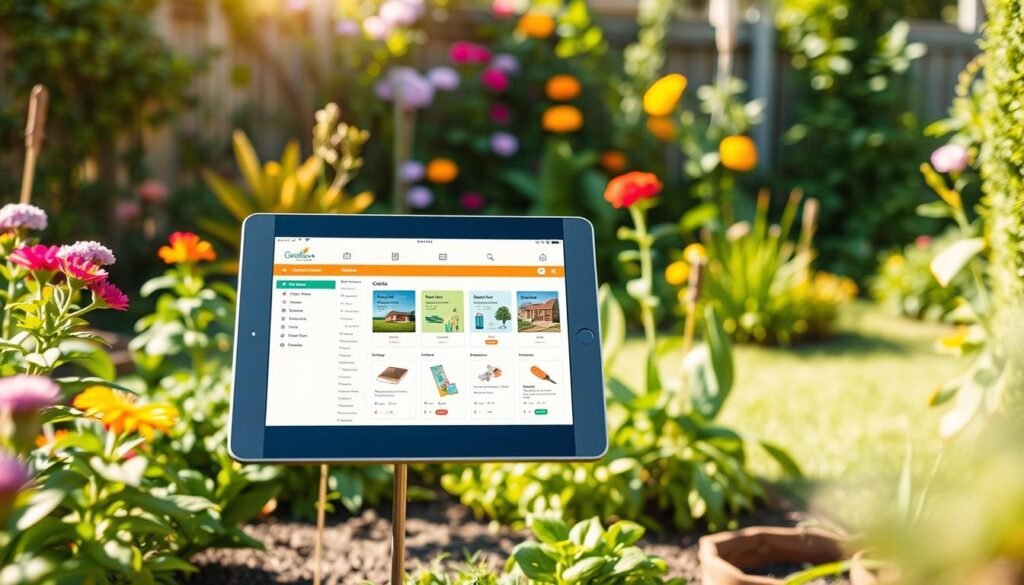 Integration der Web-App in Gartenprojekte