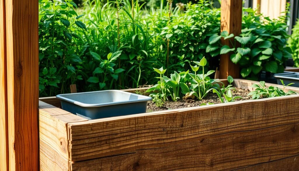 Nachhaltige Materialien für Hochbeete