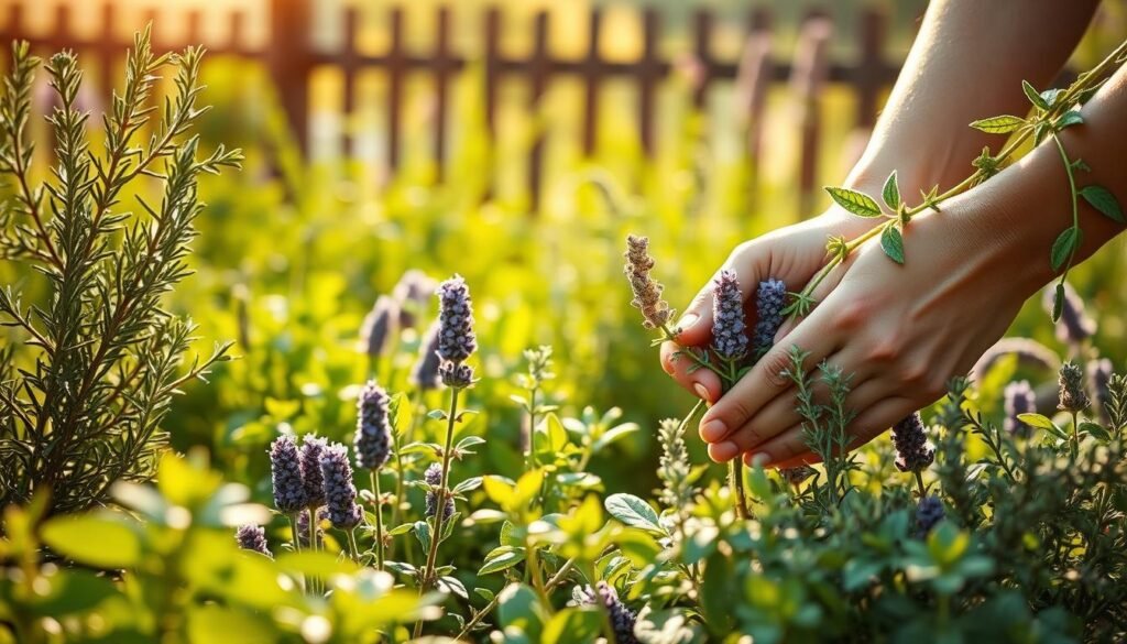 Pflege und Bewässerung von Kräutern