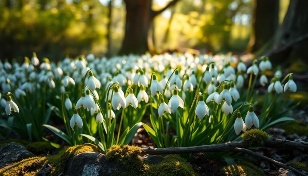 Schneeglöckchen im Frühling