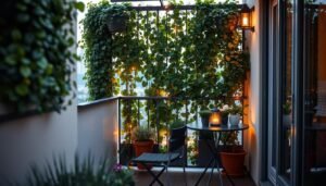 gemütlich kleiner balkon ideen