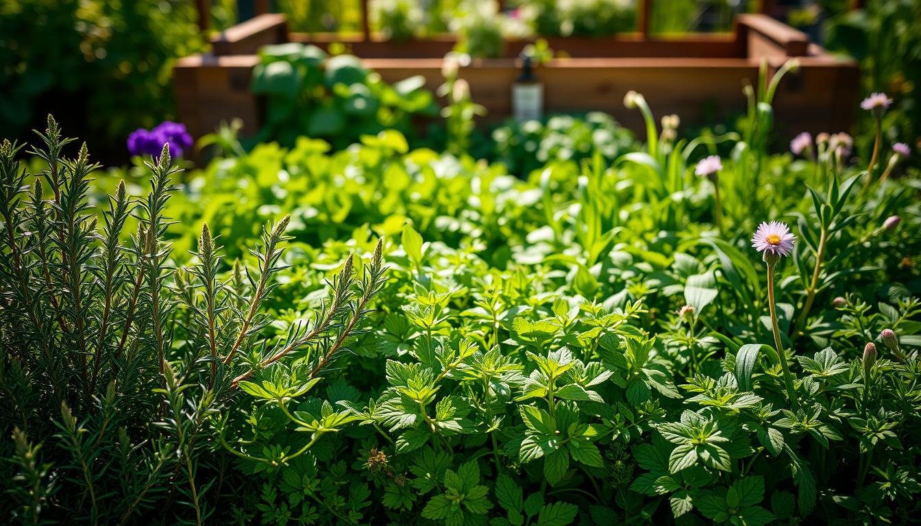 kräuter im garten