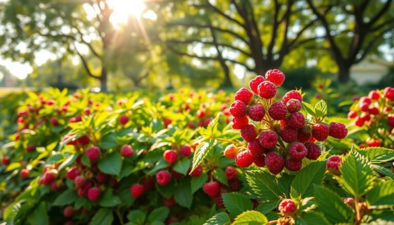 pflege der himbeeren