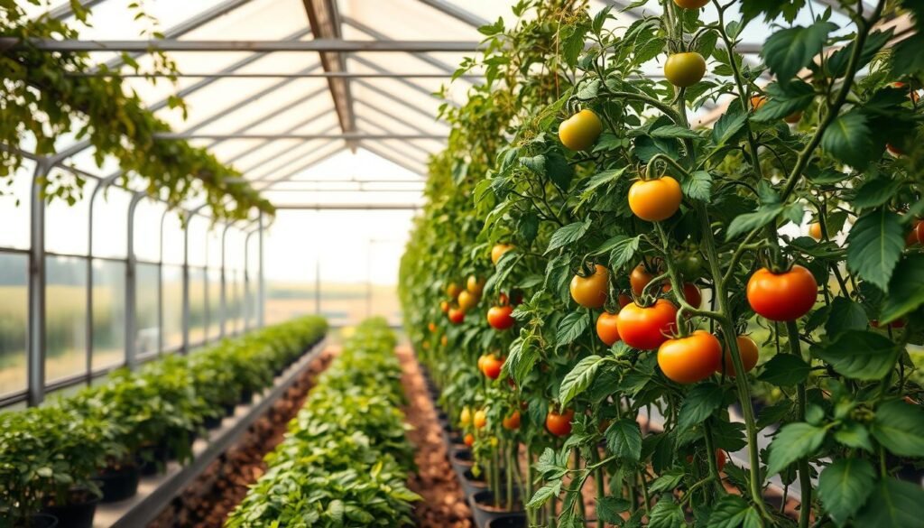 ab welcher temperatur tomaten ins gewächshaus