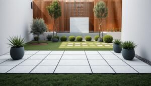 gartenbepflanzung modern