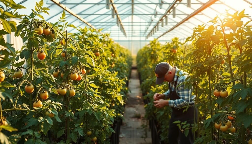 tomaten im gewächshaus richtig anpflanzen