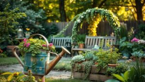 upcycling ideen garten