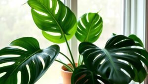 Monstera  Perfekt für Fenster, bringt tropisches Flair.