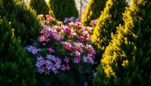 blühende sträucher winterhart immergrün