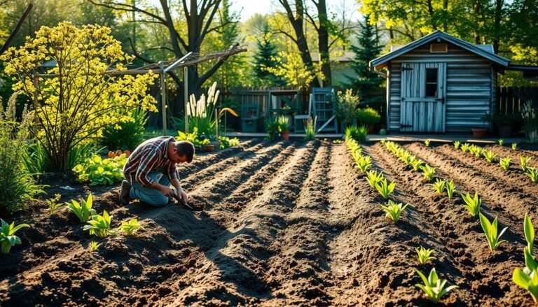 gartenarbeit im frühling