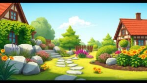 gartengestaltung mit steinen 2