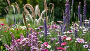 pflanzplan für staudenbeet