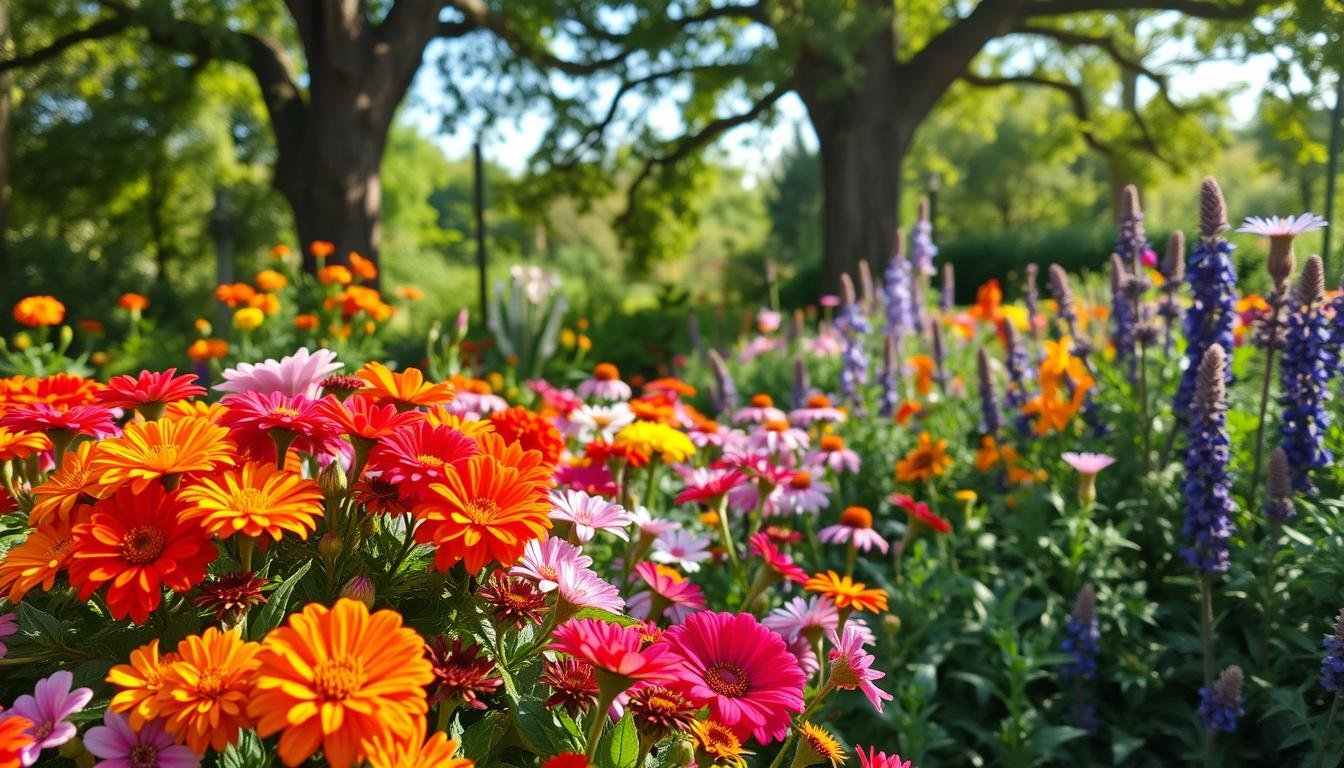sommer garten blumen